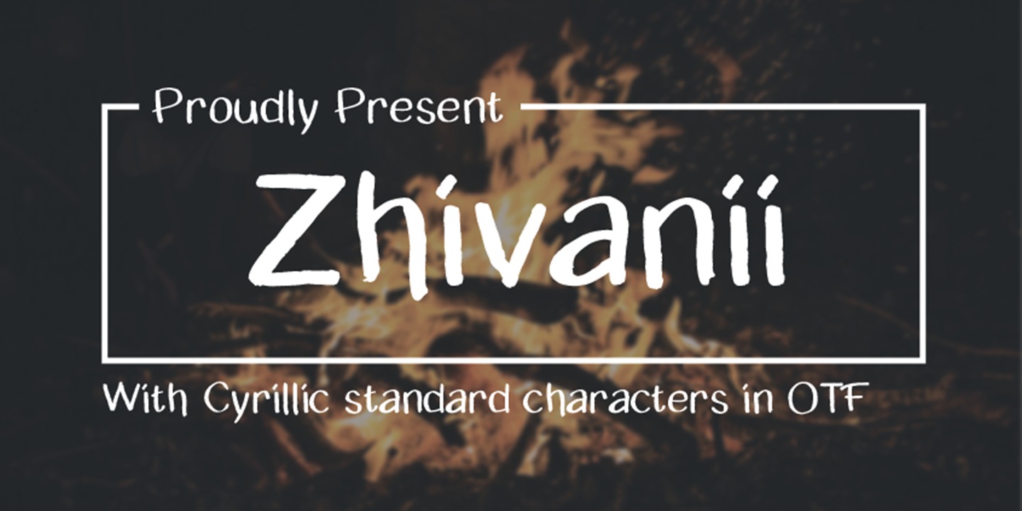 Font Zhivanii